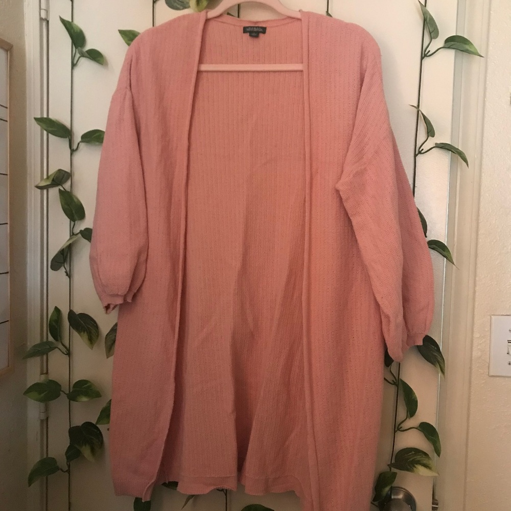❤️ ❤️ ❤️pink long cardigan